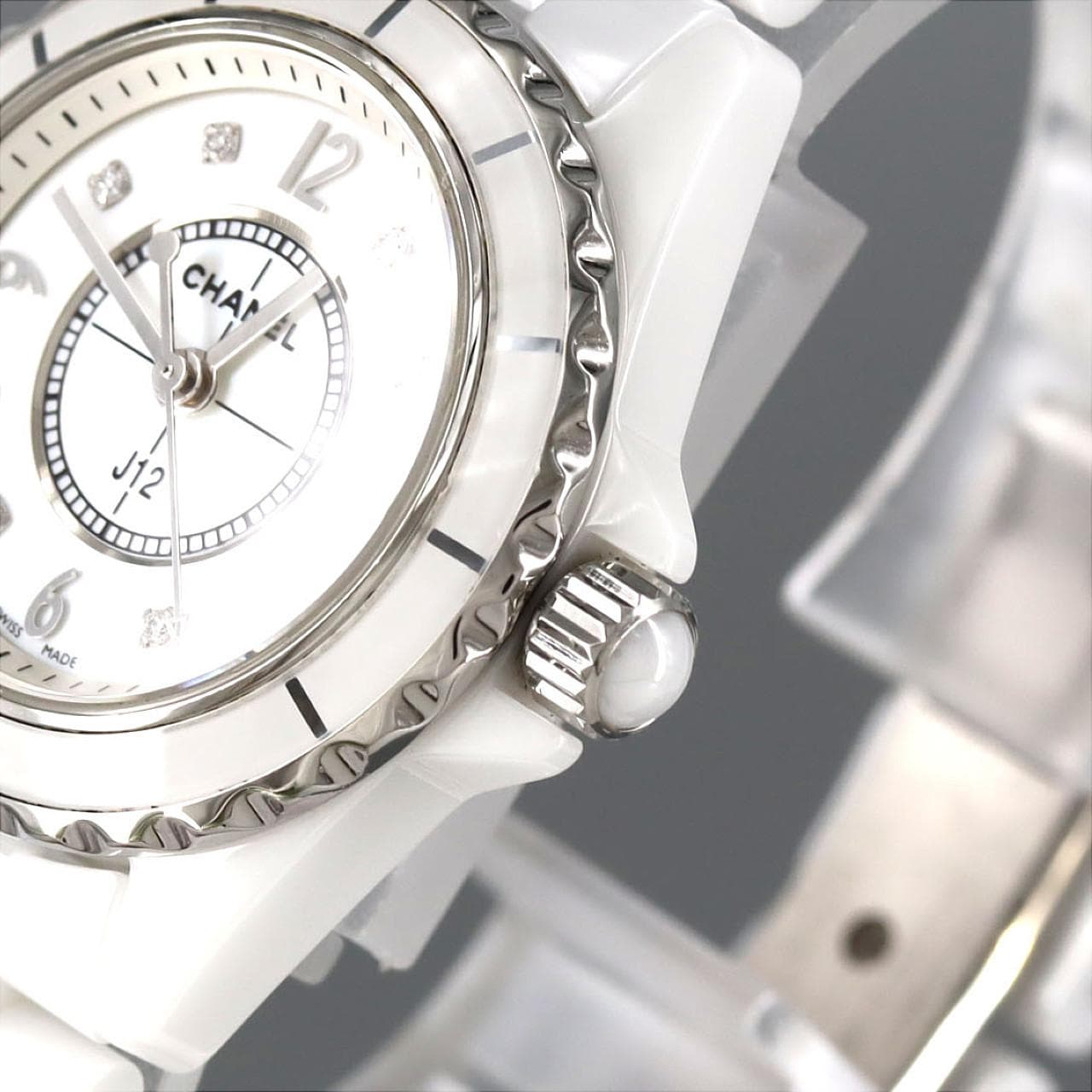 シャネル J12 29mmセラミック･8P H2570 セラミック クォーツ