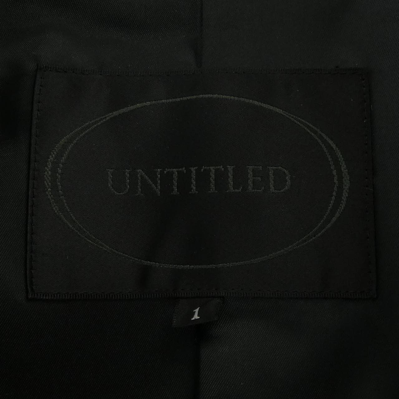 アンタイトル UNTITLED レザージャケット