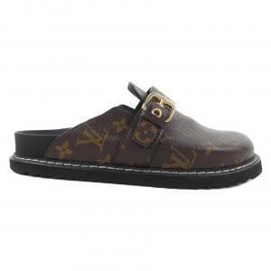 ルイヴィトン LOUIS VUITTON パテントモノグラムキャンパス LV コージーライン サンダル