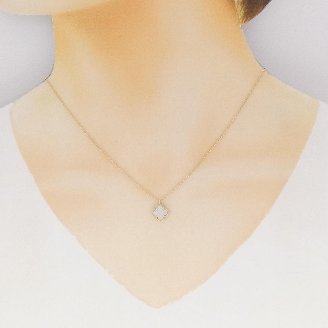 ヴァンクリーフ&アーペル スウィートアルハンブラ ネックレス