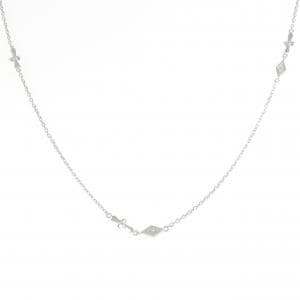 K18WG ダイヤモンド ネックレス 0.04CT