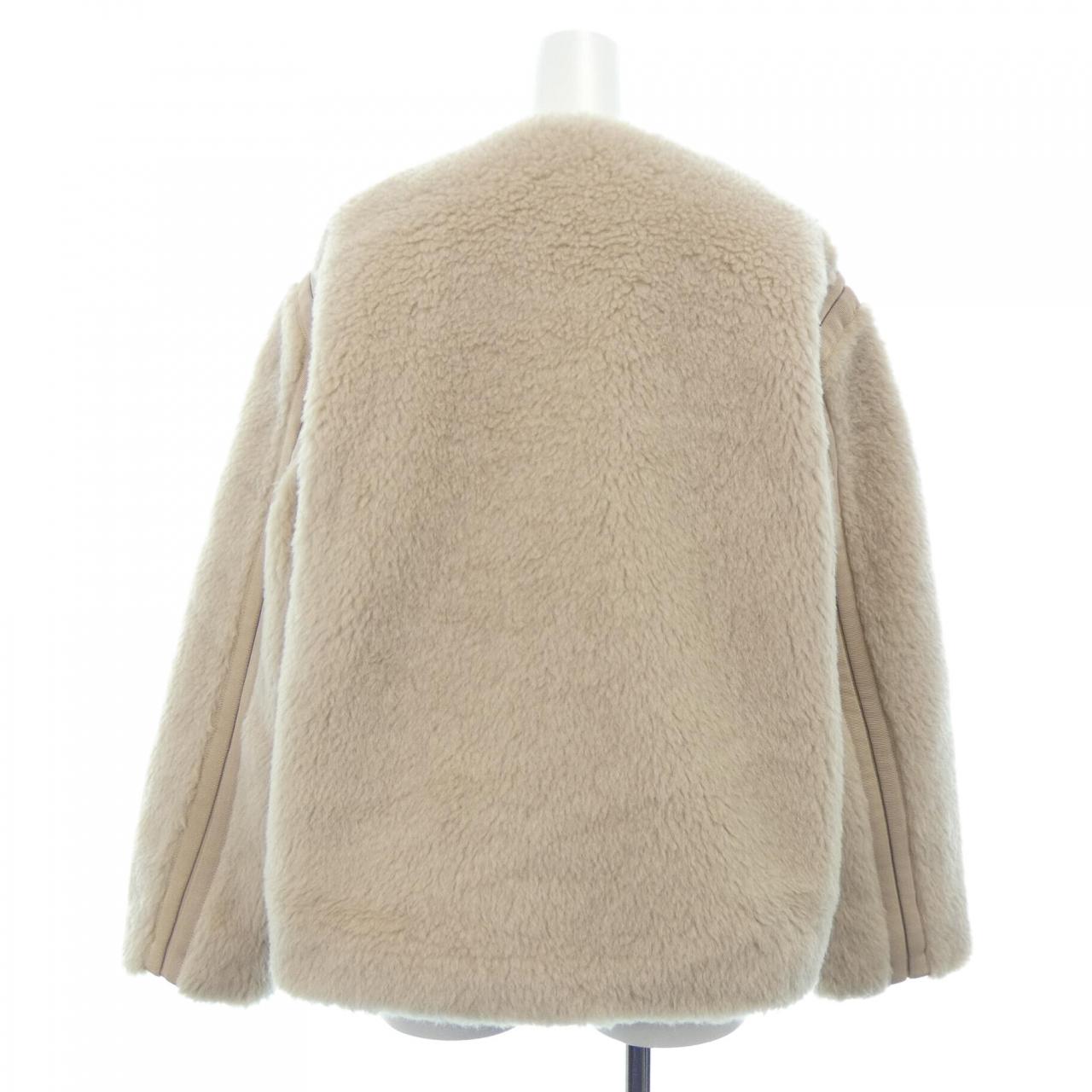 Max Mara No Collar Jacket