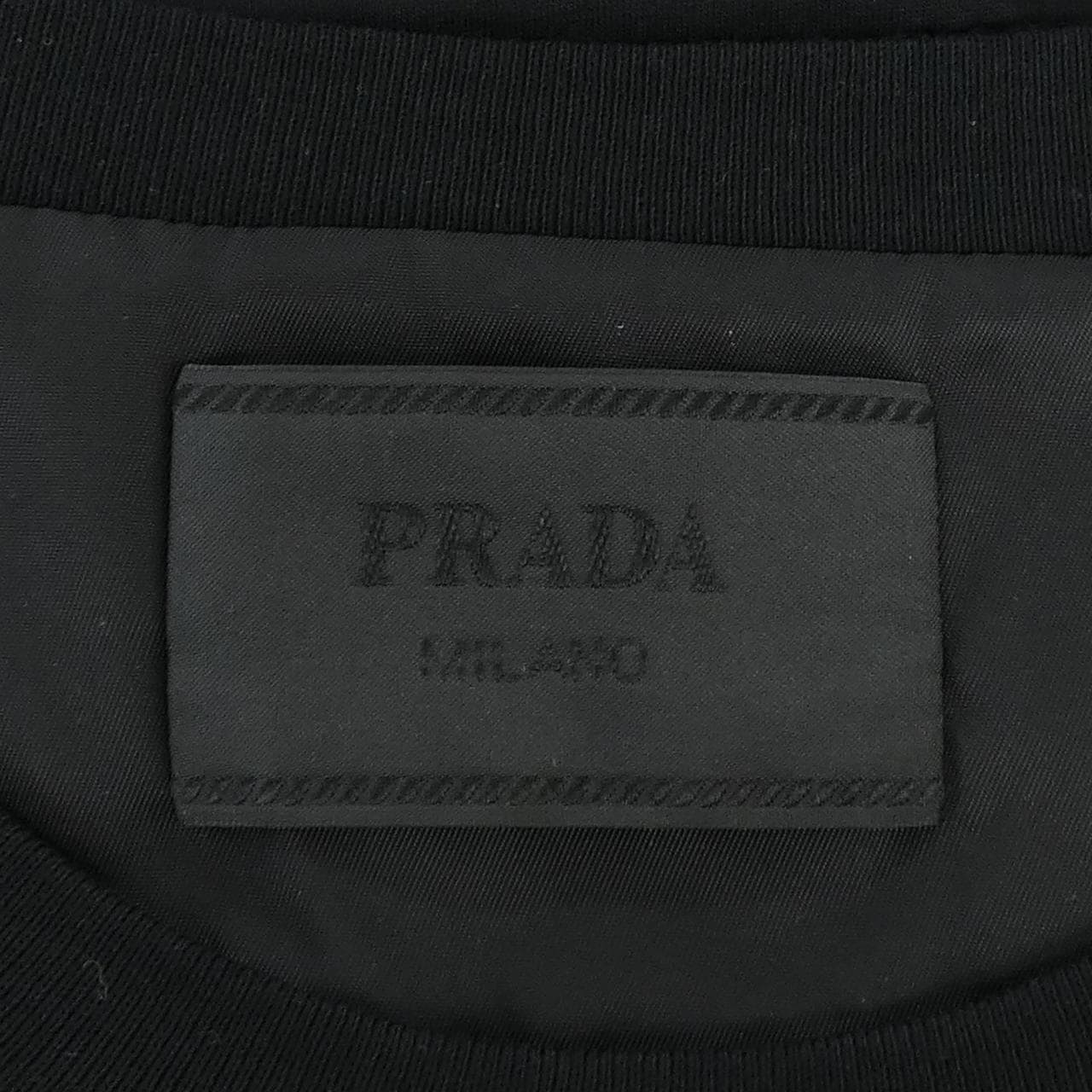 プラダ PRADA トライアングルロゴ UJN661 S221 11CK Tシャツ