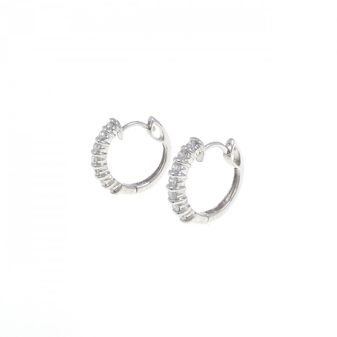 PT Hoop Diamond Earrings 0.46CT