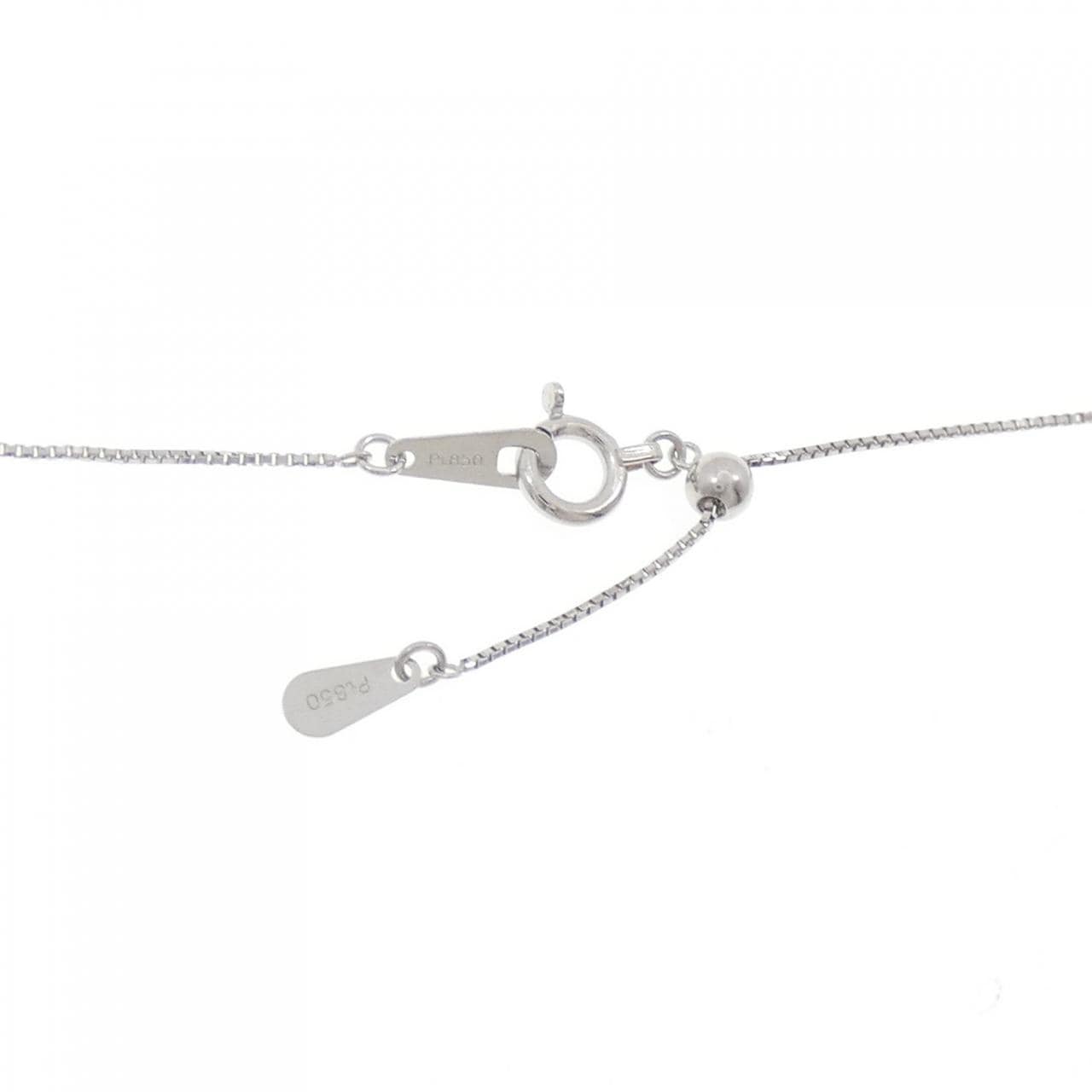 PT900/PT850 ダイヤモンド ネックレス 0.737CT D VS1 EXT