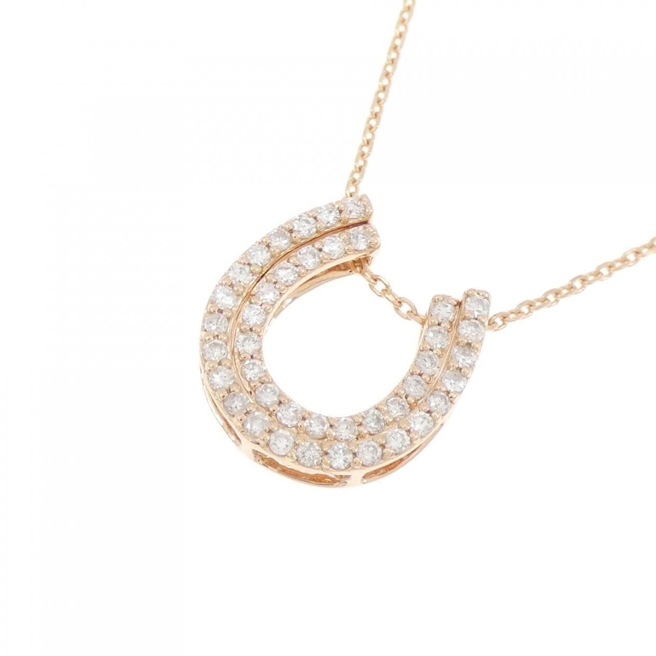 K18PG ダイヤモンド ネックレス 0.30CT