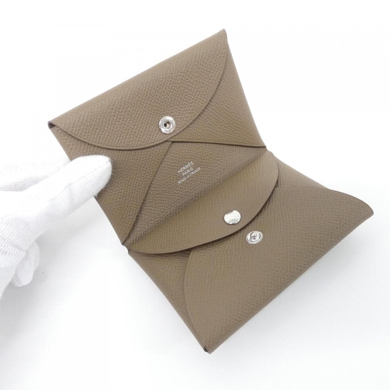 【未使用品】エルメス カルヴィ デュオ 083035CK コインケース