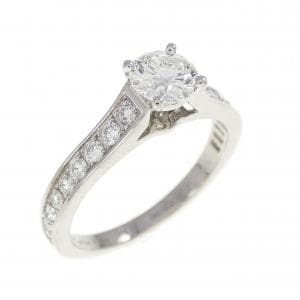 カルティエ 1895 ソリテール リング 0.37CT H VVS1 3EXT