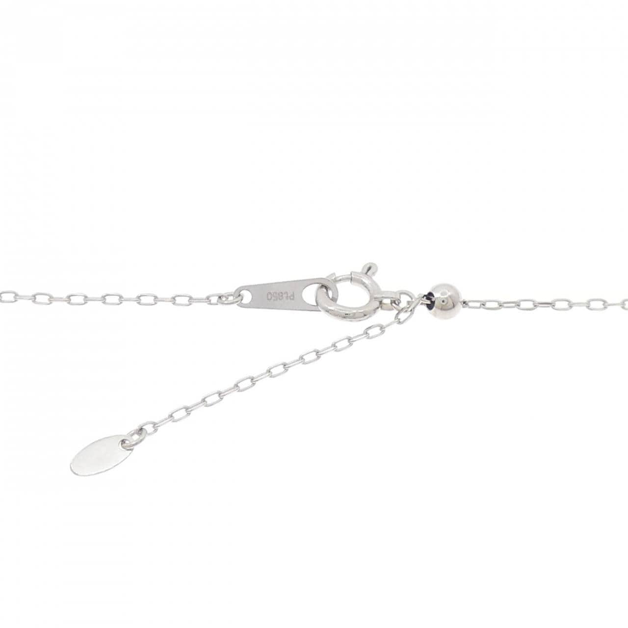 PT900/PT850 クロス ダイヤモンド ネックレス 0.50CT