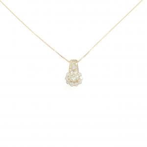 K18YG ダイヤモンド ネックレス 0.715CT LY SI1 VG