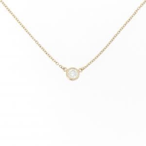 ティファニー バイザヤード ネックレス 0.19CT H VVS1 3EXT