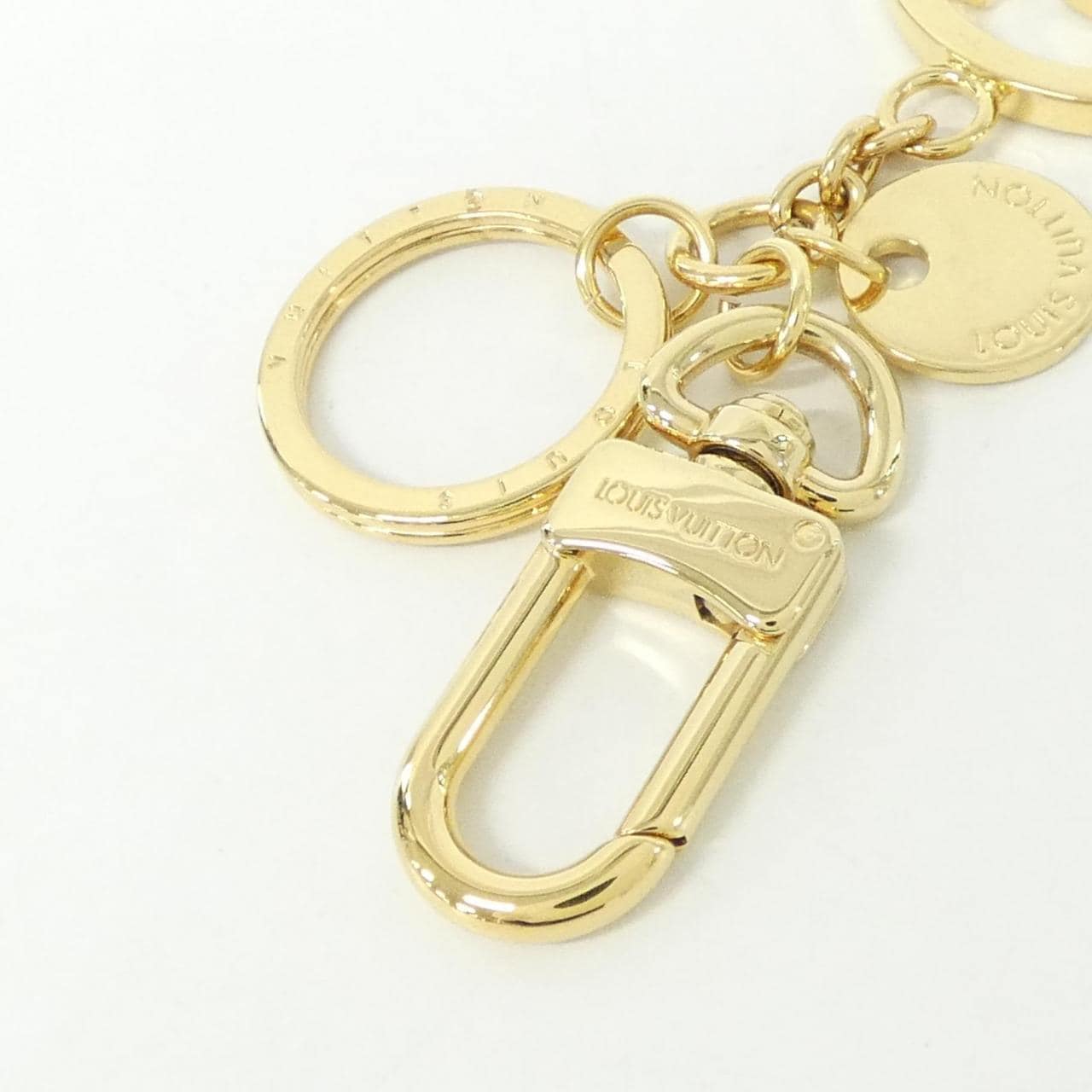 ルイヴィトン バッグチャーム LVサークル M68000 キーホルダー