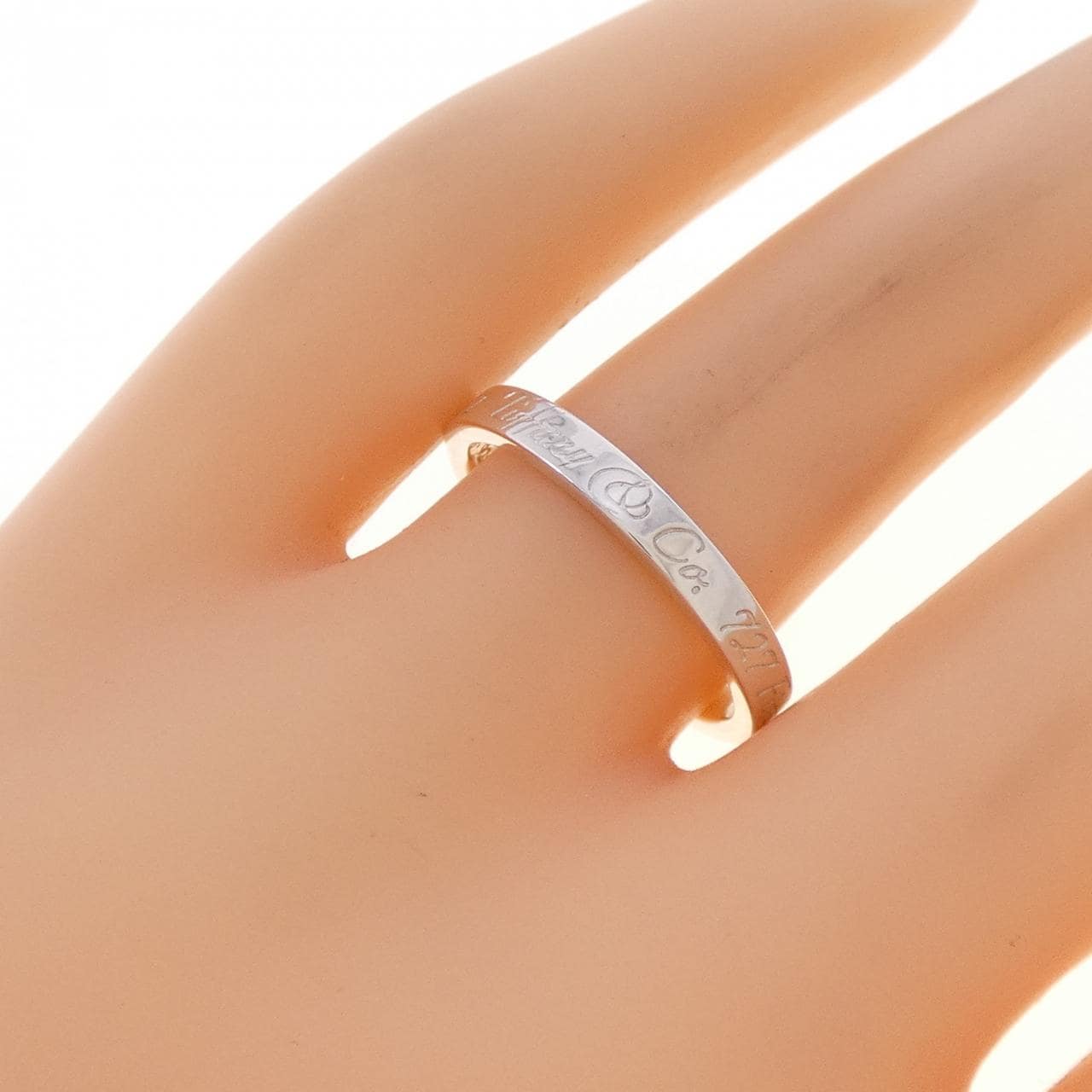 ティファニー ノーツ ナロー リング