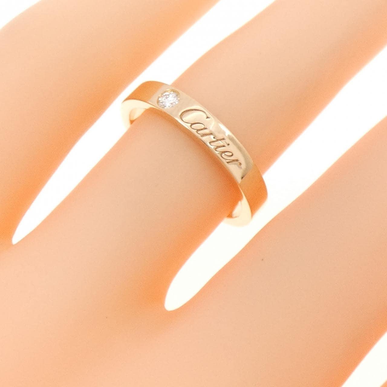 カルティエ ウェディング 1P リング
