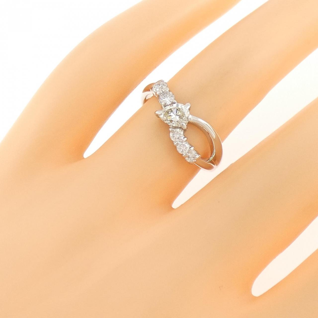 PT900 ダイヤモンド リング 0.31CT