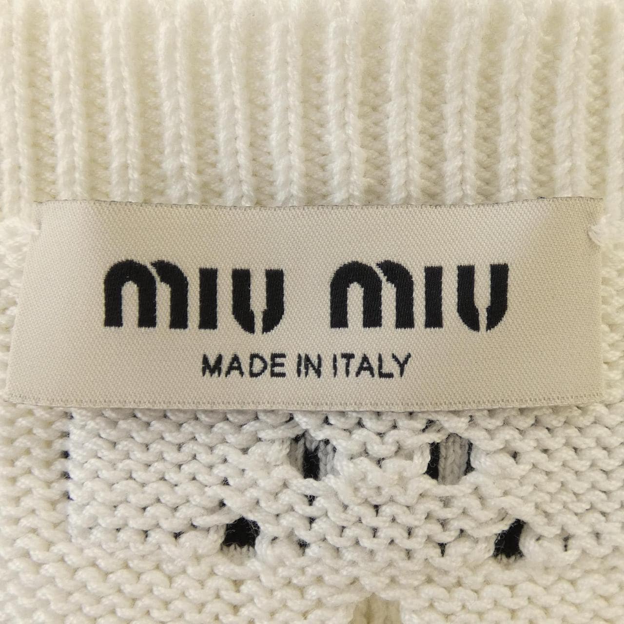 ミュウミュウ MIU MIU MMF03B SOOO 17JD カーディガン
