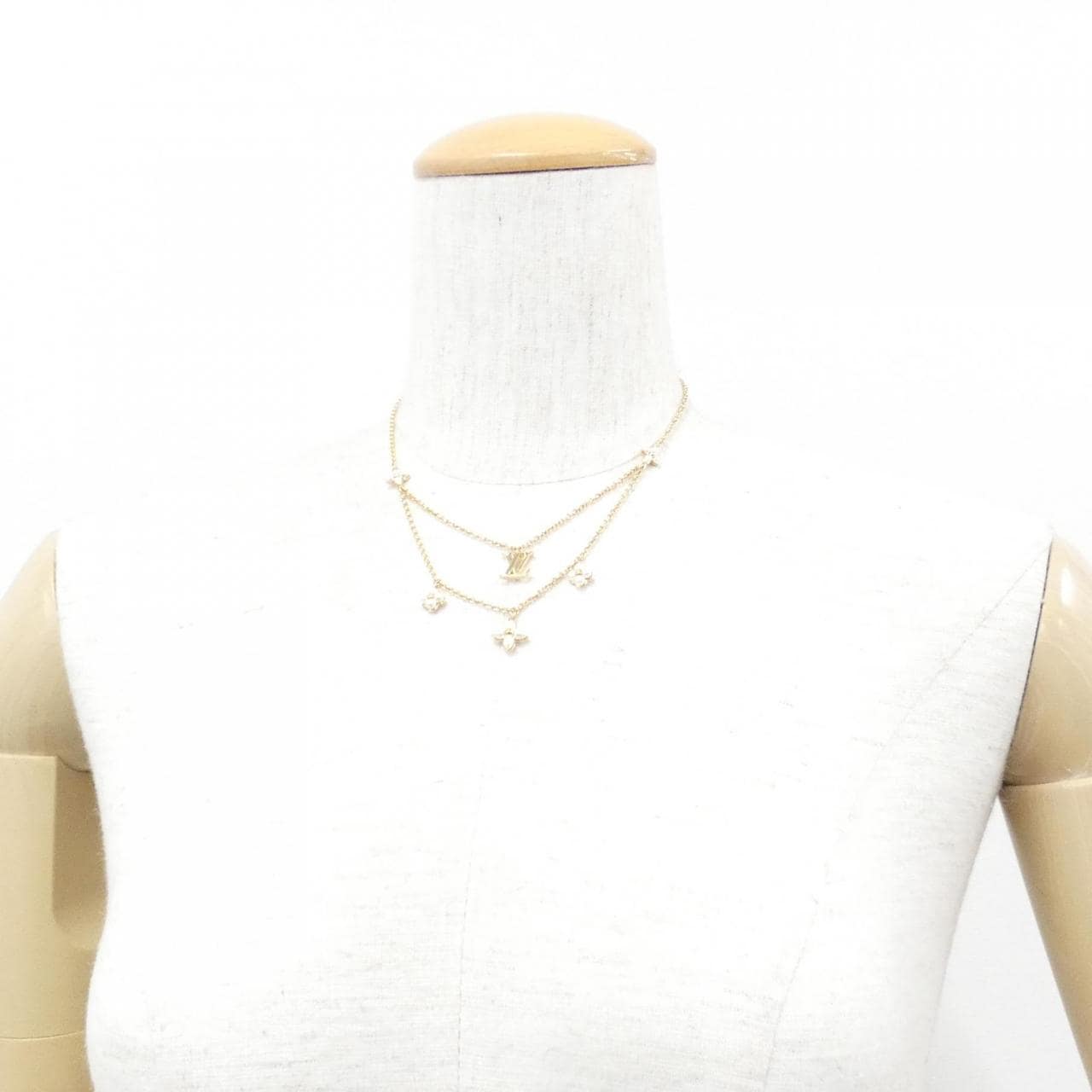 ルイヴィトン コリエ LVフローラグラム M00981 ネックレス