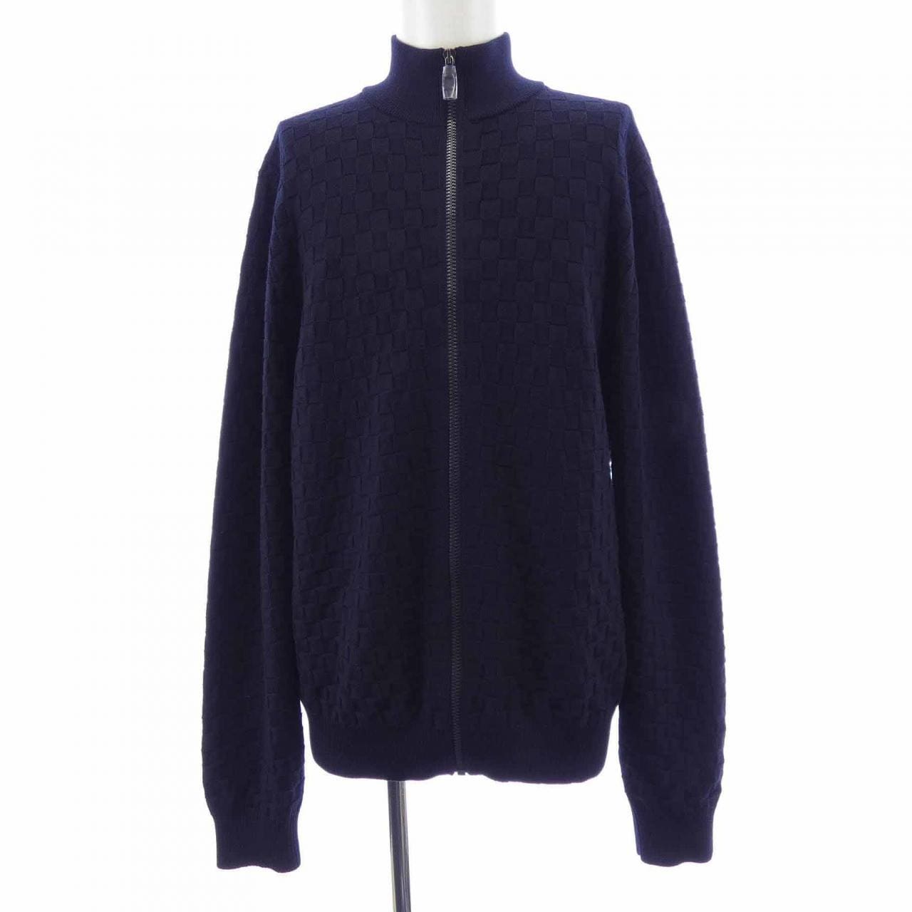 ルイヴィトン LOUIS VUITTON LVSEダミエシグネチャージップスルーカーディガン HJN41WVOR カーディガン