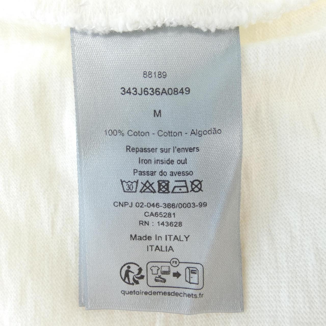 ディオール DIOR 343J636A0849 Tシャツ