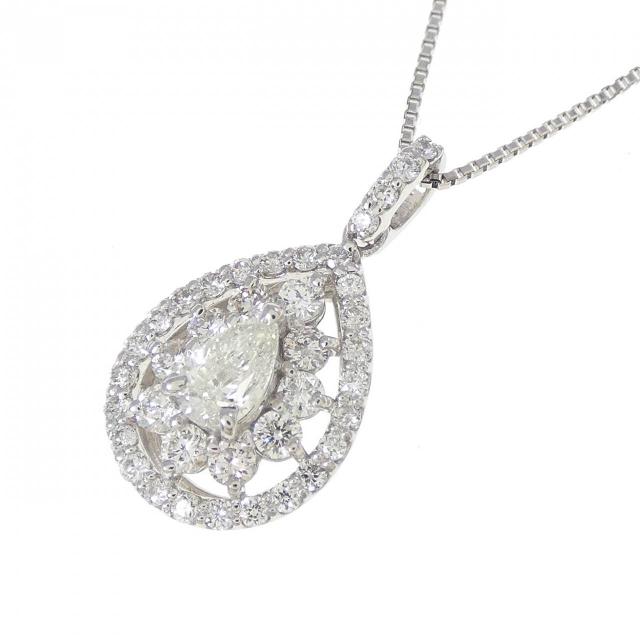 PT900/PT850 ダイヤモンド ネックレス 0.50CT