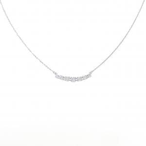 K18WG ダイヤモンド ネックレス 0.45CT
