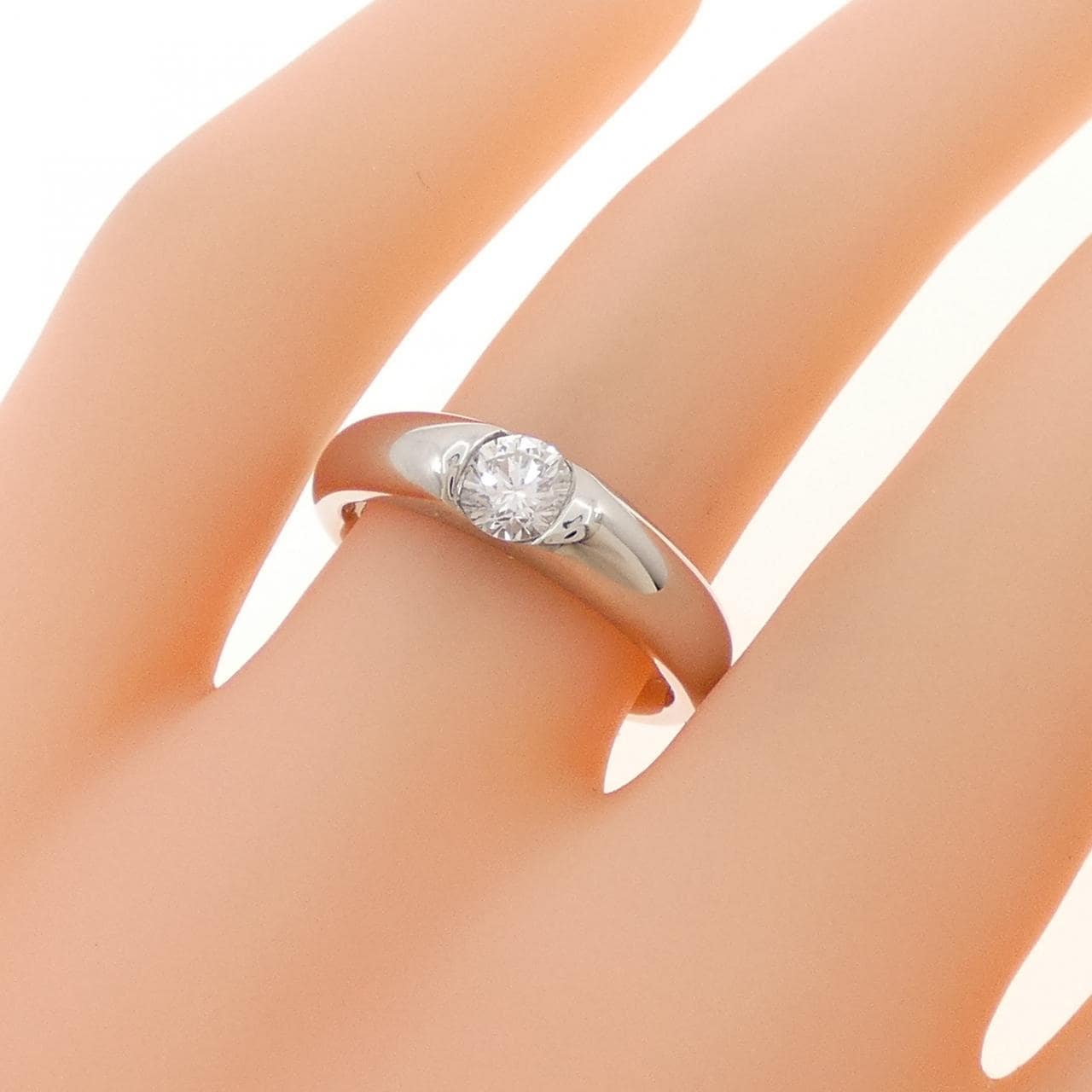 PT900 ダイヤモンド リング 0.349CT