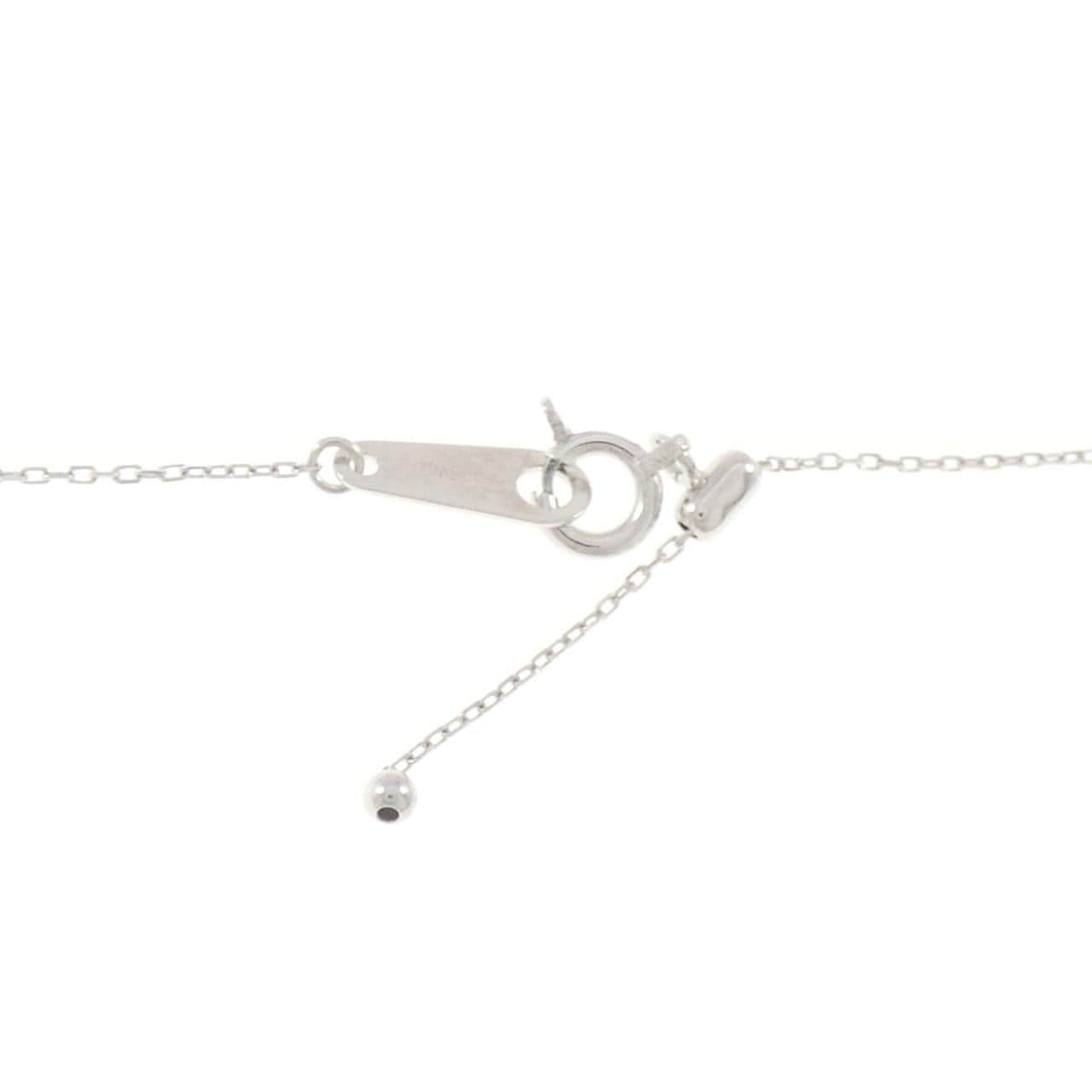 K18WG ダイヤモンド ネックレス 0.30CT
