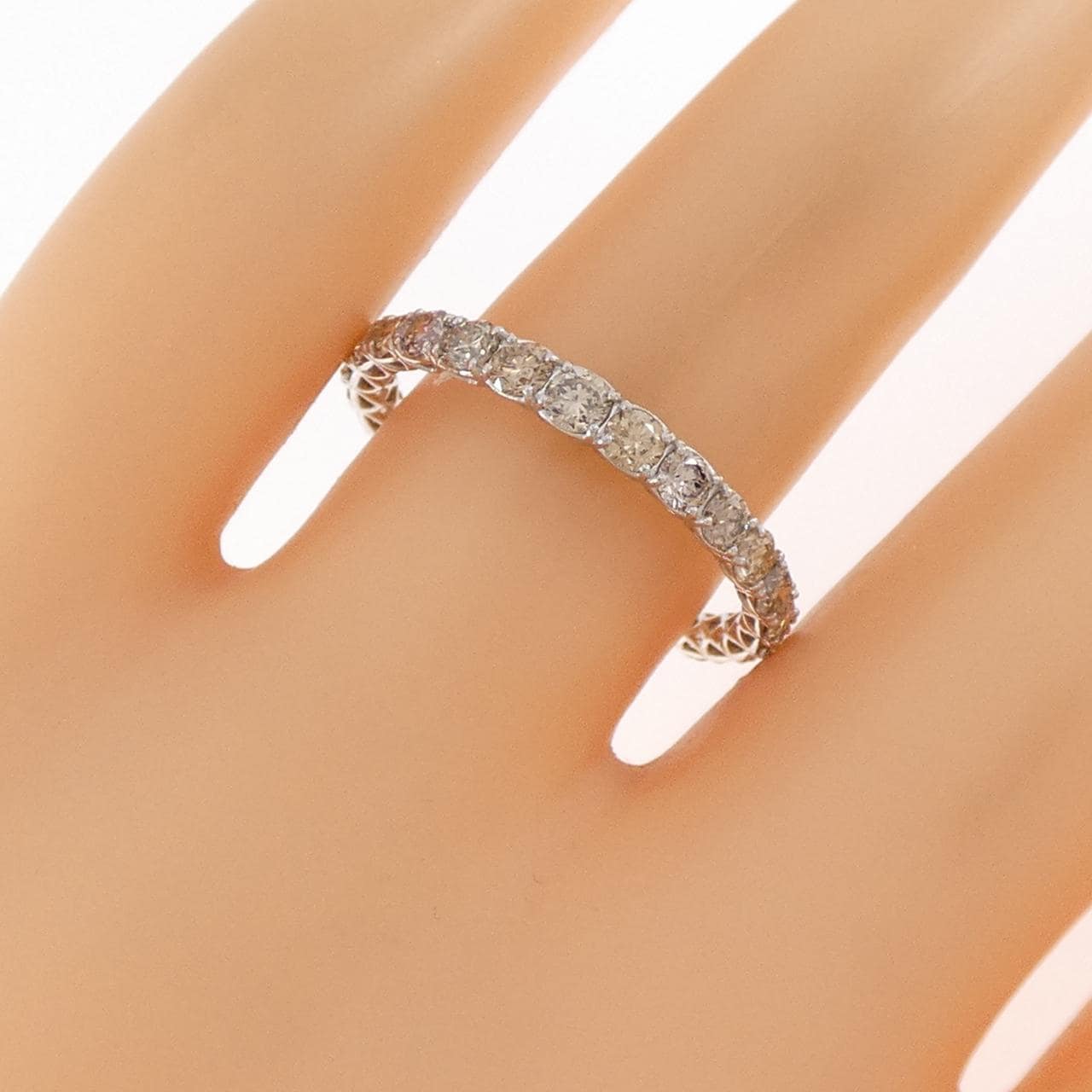 PT950 ダイヤモンド リング 1.00CT