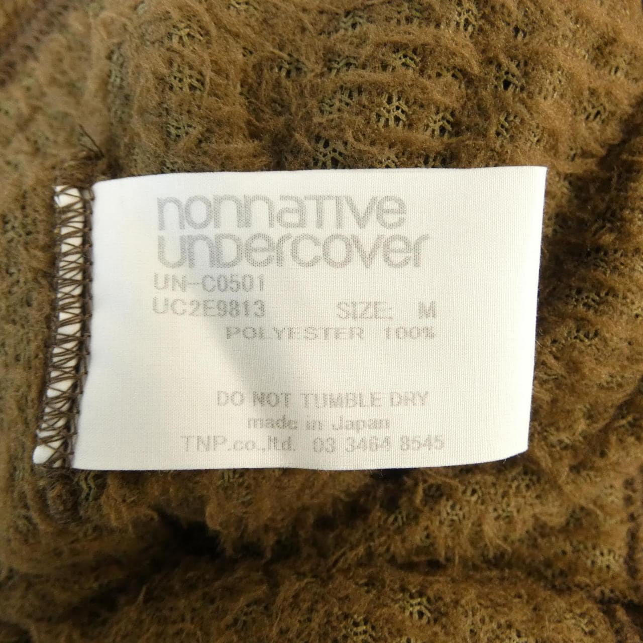 ノンネイティブ NONNATIVE UN-C0501 トップス