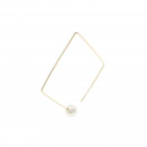 ジュエッテ 淡水パール ピアス 6mm 片耳