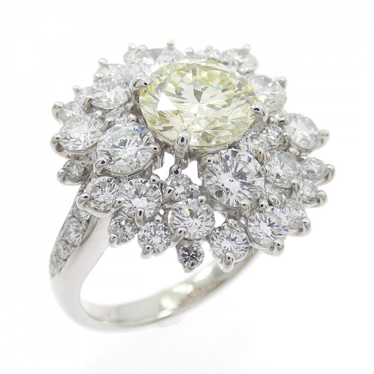 PT900 ダイヤモンド リング 1.247CT LY VS1 VG