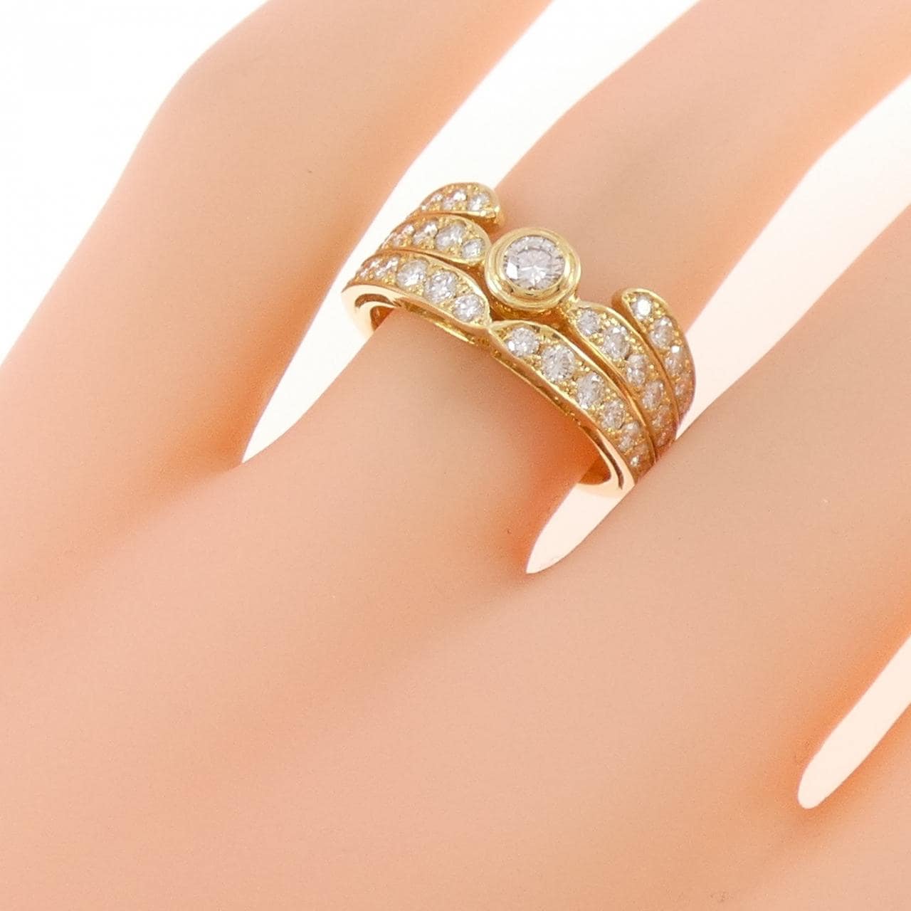 クイーン ダイヤモンド リング