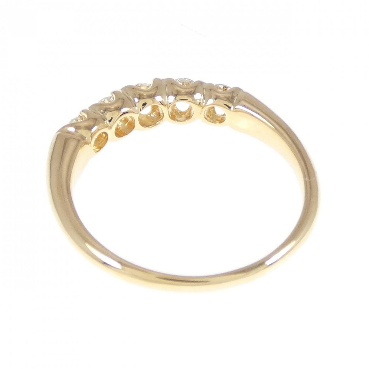 K18YG ダイヤモンド リング 0.40CT