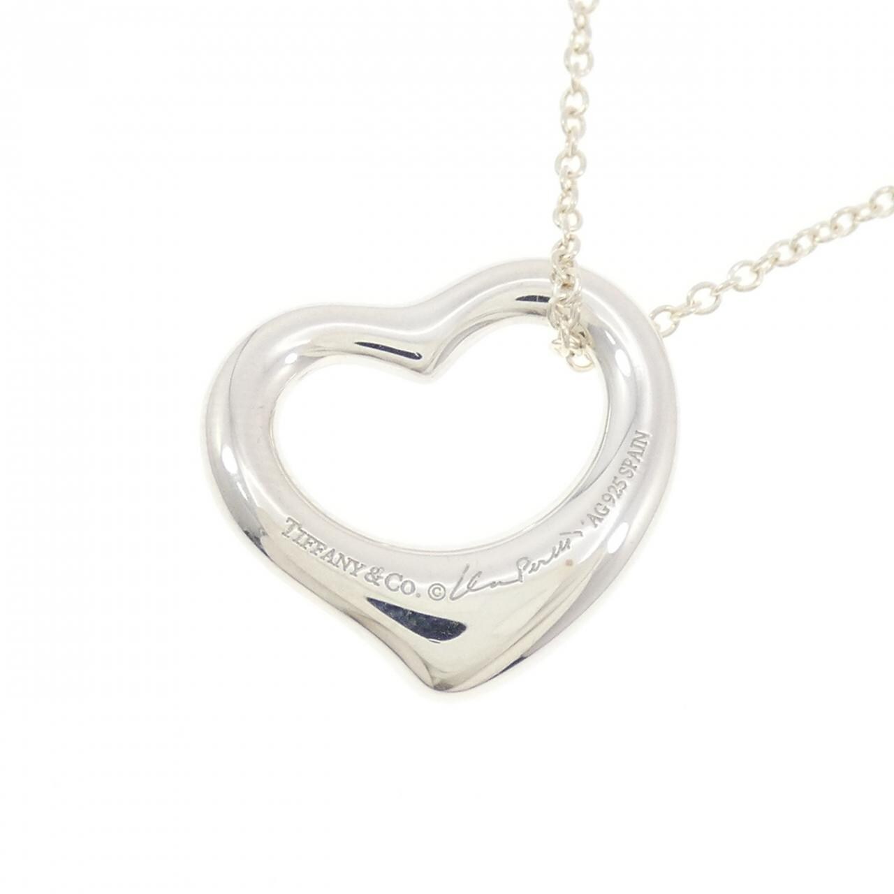 ティファニー オープンハート ネックレス