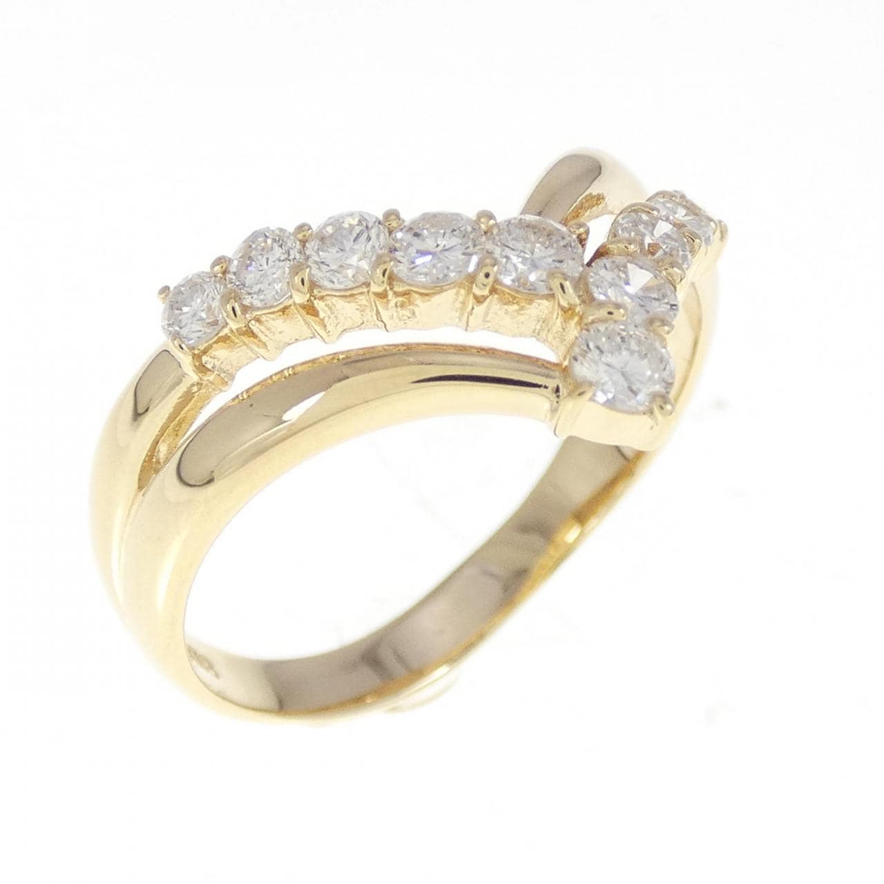 K18YG ダイヤモンド リング 0.50CT