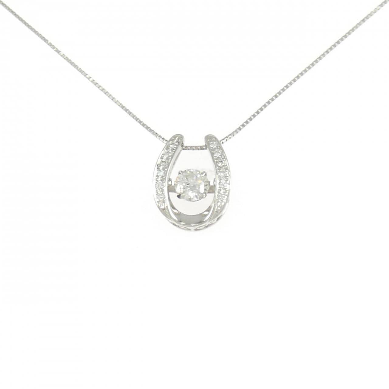 PT900/PT850 ダイヤモンド ネックレス 0.549CT