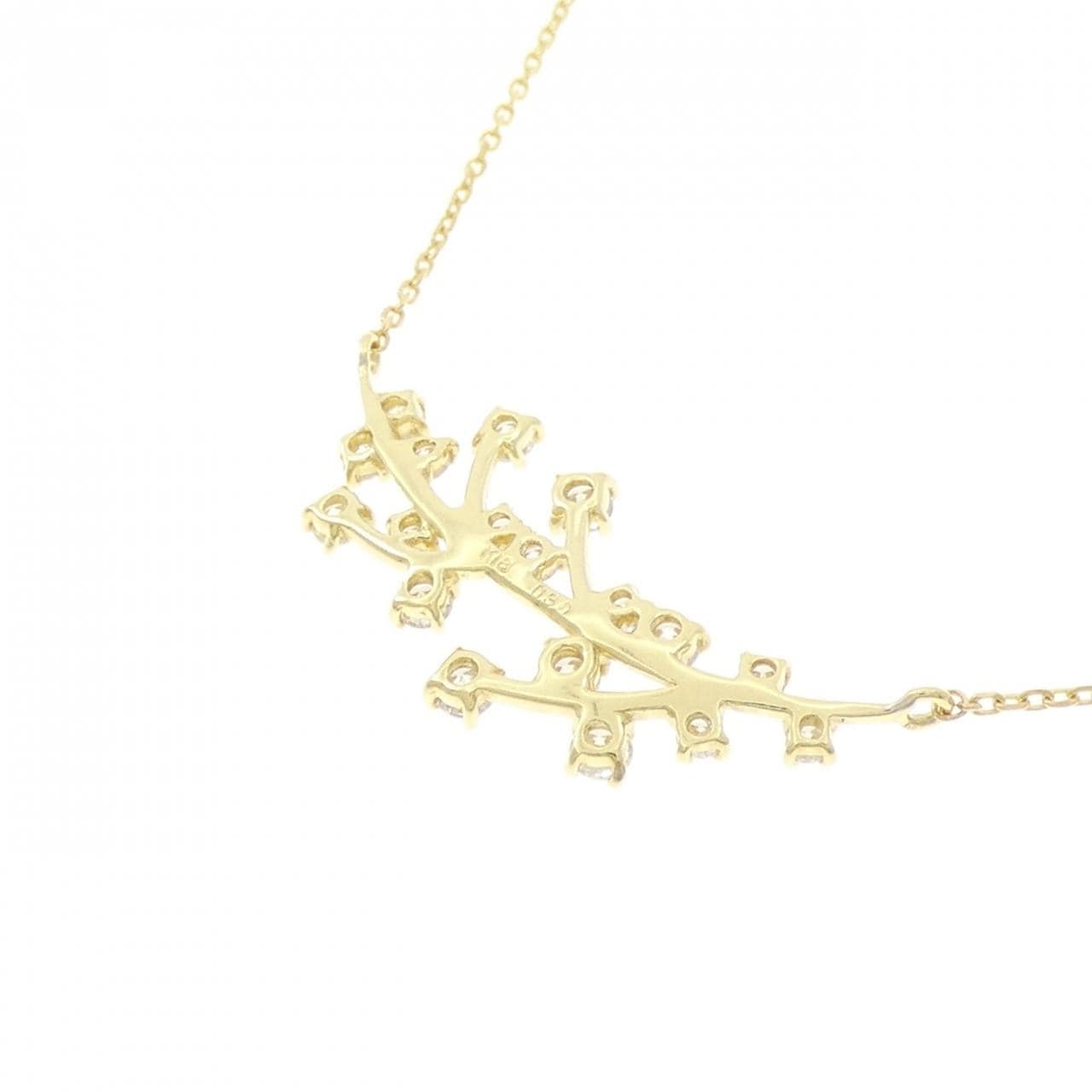 K18YG ダイヤモンド ネックレス 0.30CT