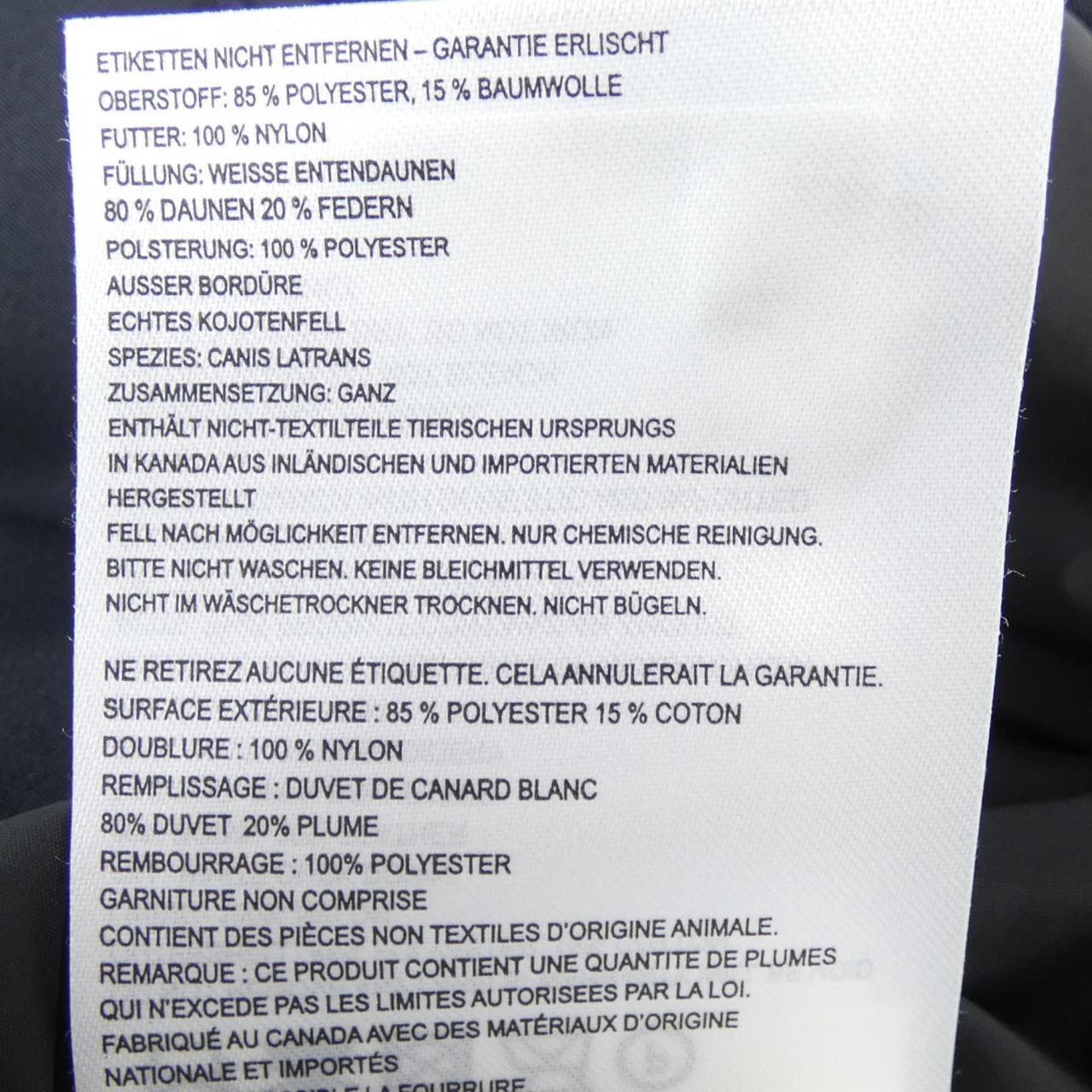 Canada Goose CANADA GOOSE 2301JM RUSSELL Russell Down Jacket