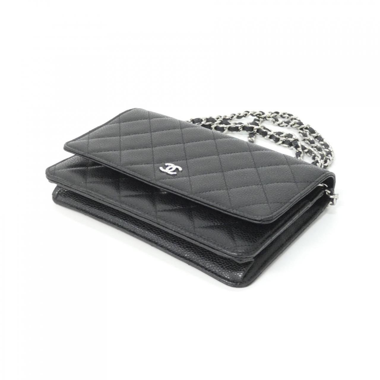 シャネル タイムレスクラシック ライン AP0250 チェーンウォレット