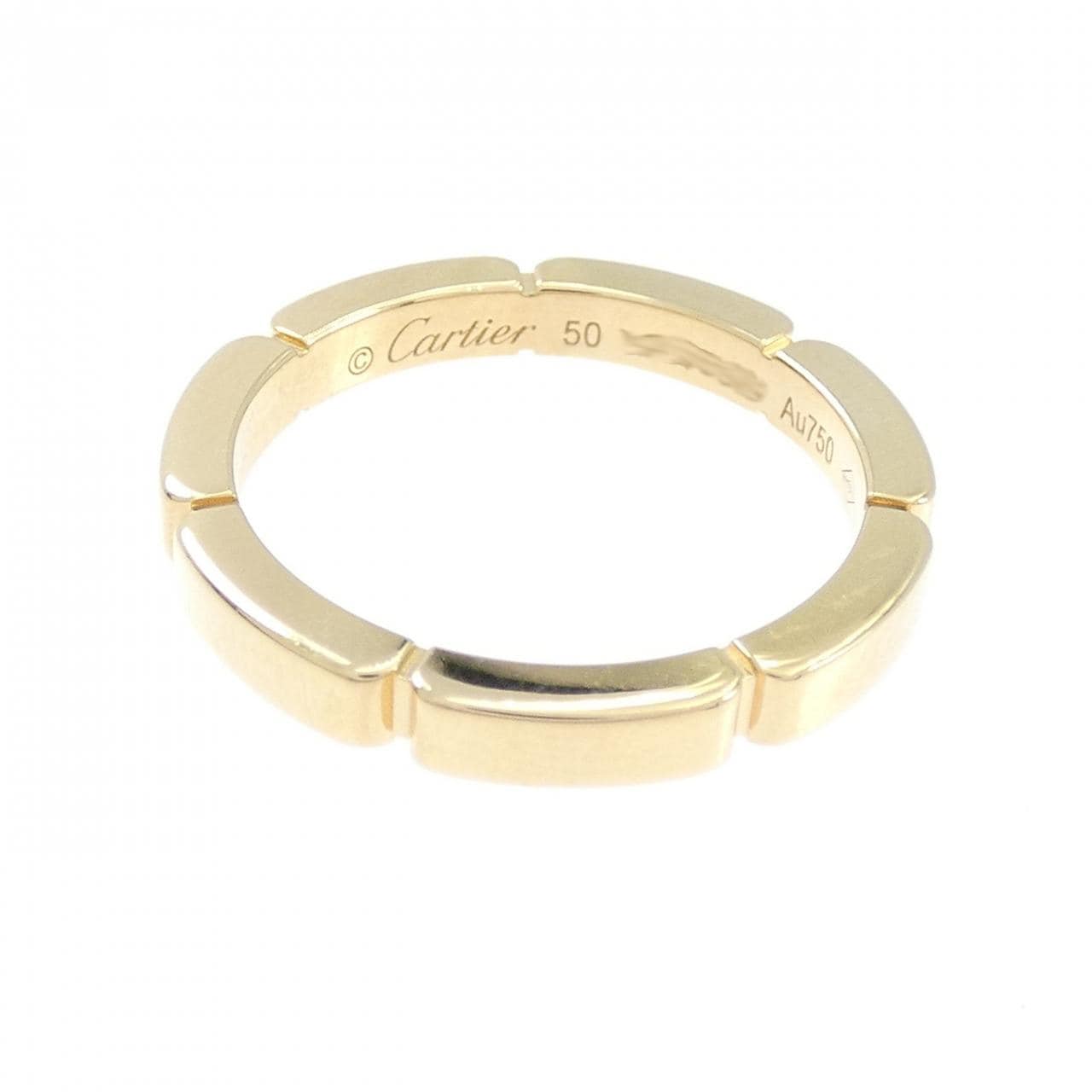 カルティエ マイヨンパンテール ハーフダイヤ リング