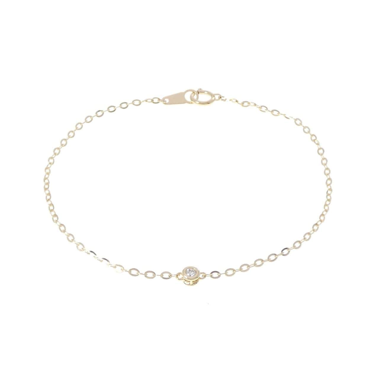 K18YG ダイヤモンド ブレスレット