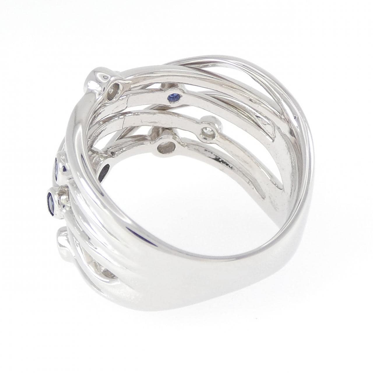 PT900 サファイヤ リング 0.21CT