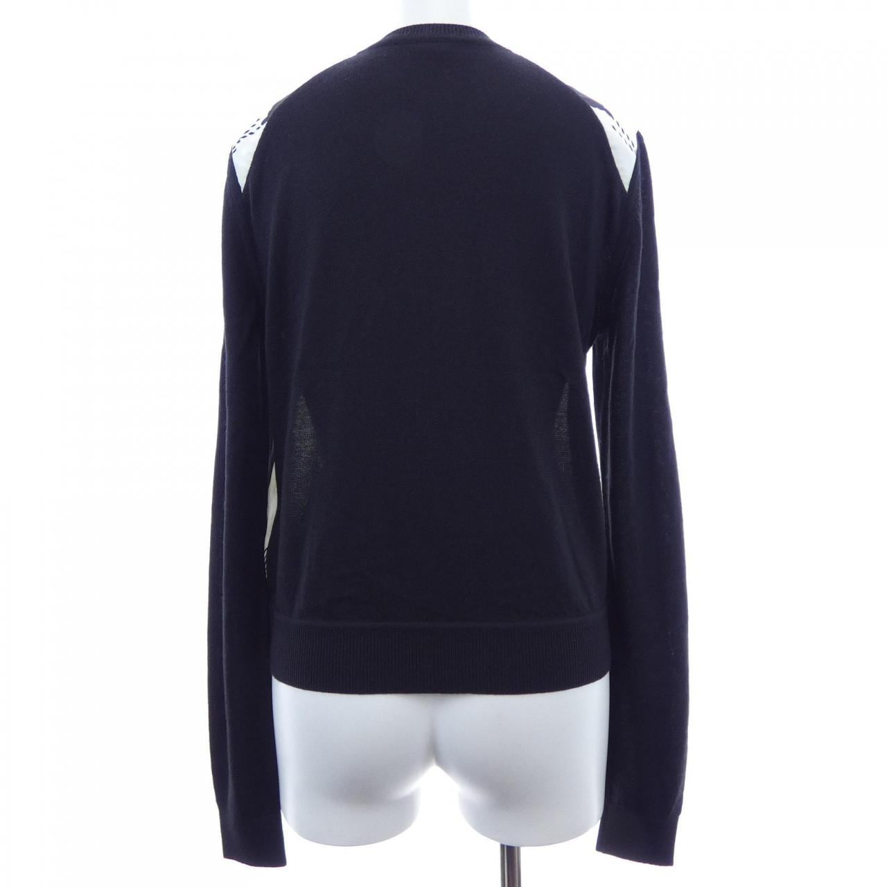 エルメス HERMES POSTE ET CAVALERIE *16-7759 ツイルレーヌ カーディガン