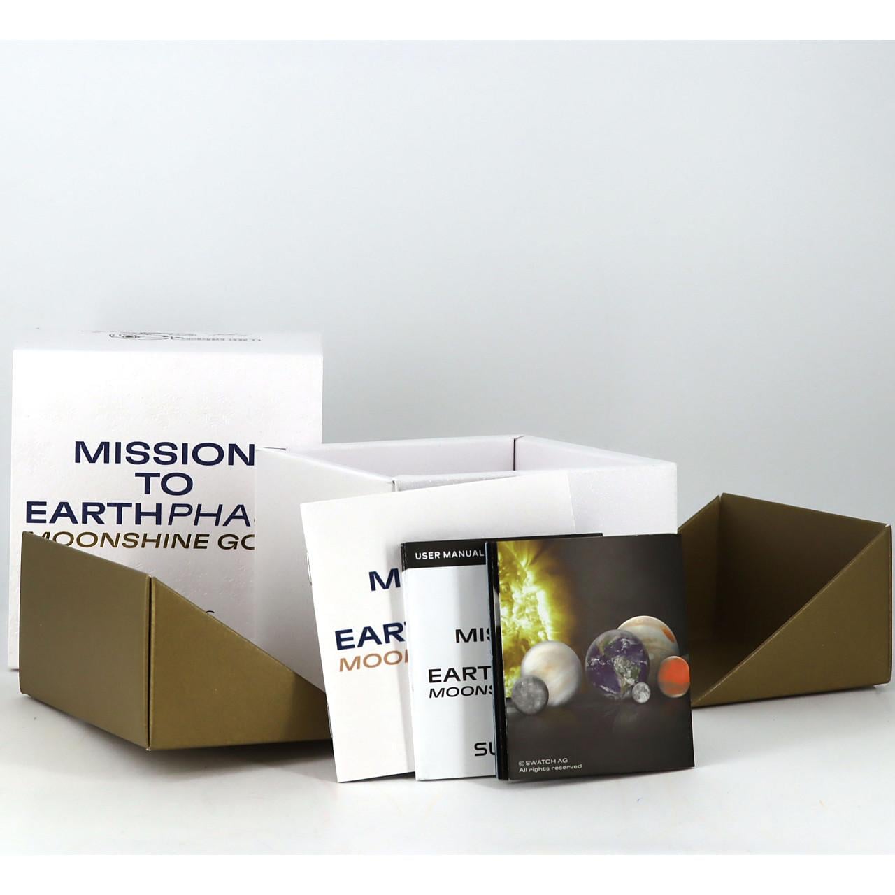 スウォッチ スウォッチxオメガ ミッショントゥザムーンフェイズ スヌーピー SO33W701L バイオセラミック クォーツ