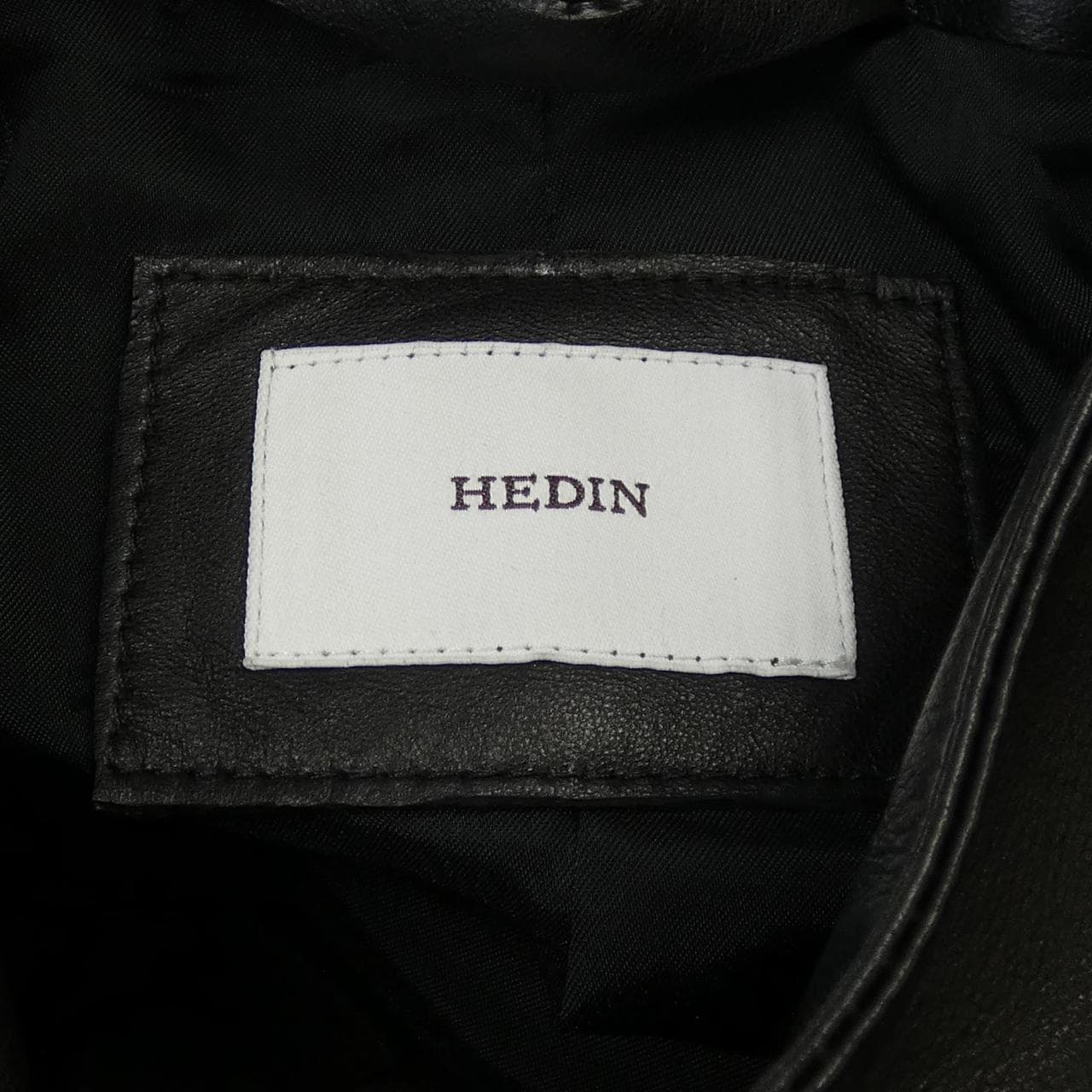 HEDIN レザーライダースジャケット
