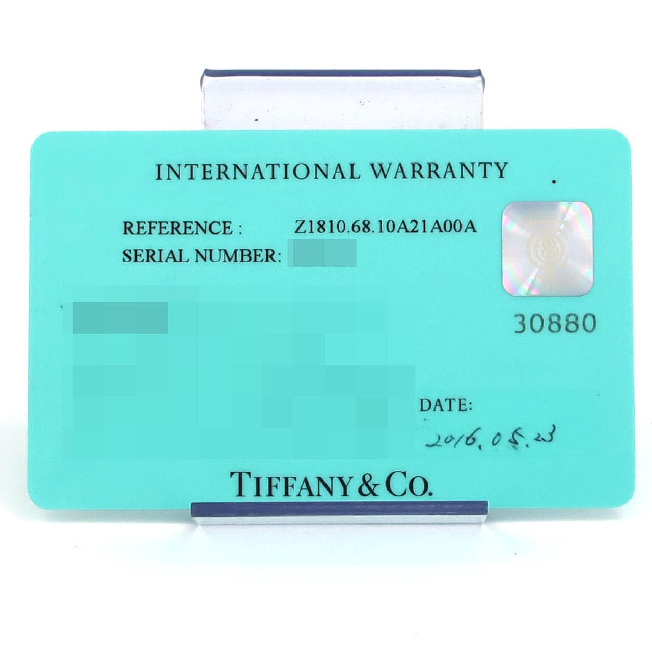 【ノーメンテナンス還元価格】ティファニー アトラス Z1810.68.10A21A00A SS 自動巻