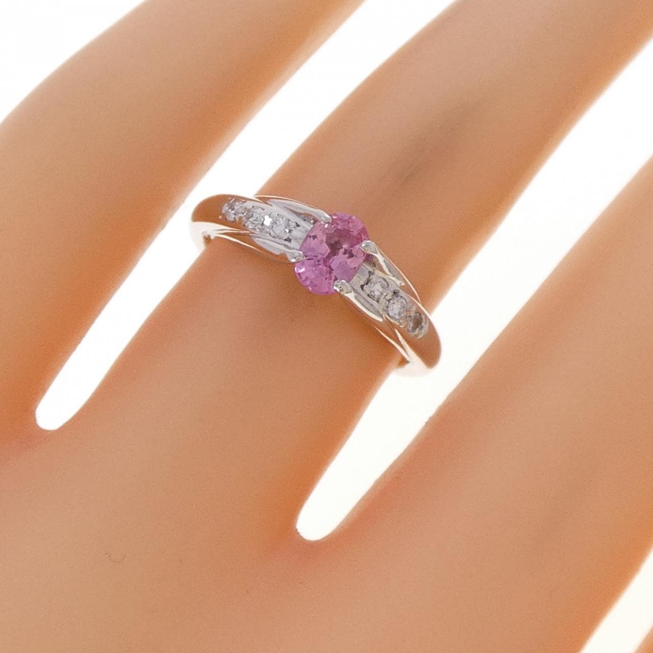 PT900 サファイヤ リング 0.532CT