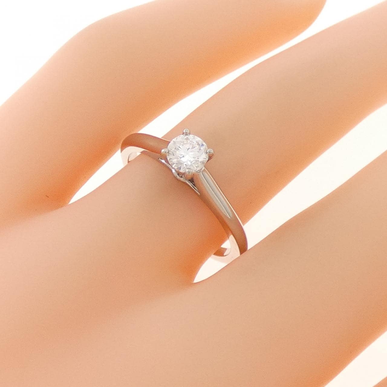 カルティエ 1895 ソリテール リング 0.31CT