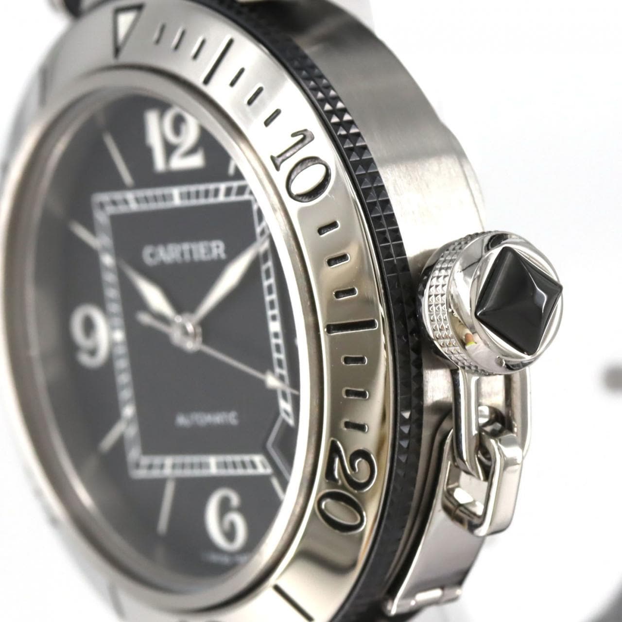 カルティエ パシャシータイマー W31077U2 SS 自動巻