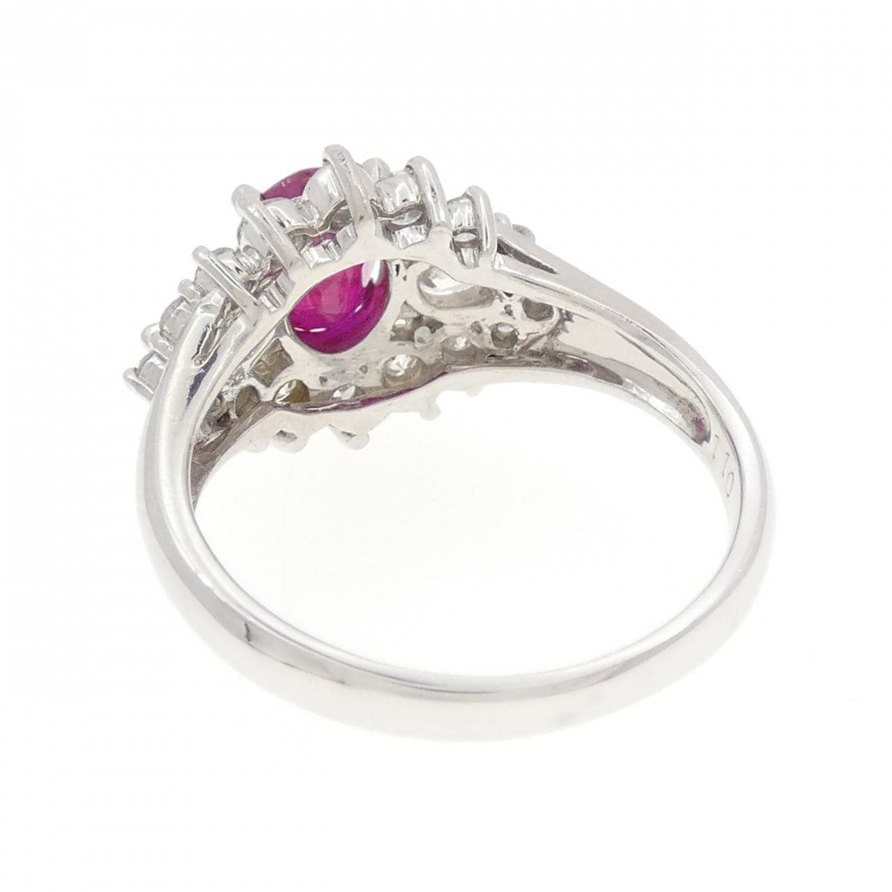 PT900 ルビー リング 1.10CT